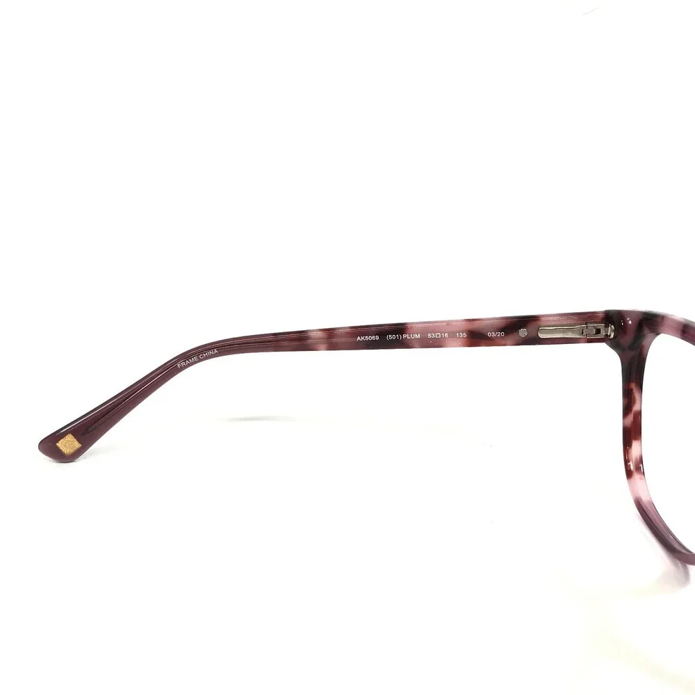 Anne Klein Eyeglasses Frames AK5069 501 PLUM Purple Tortoise Cat Eye 53-16-135